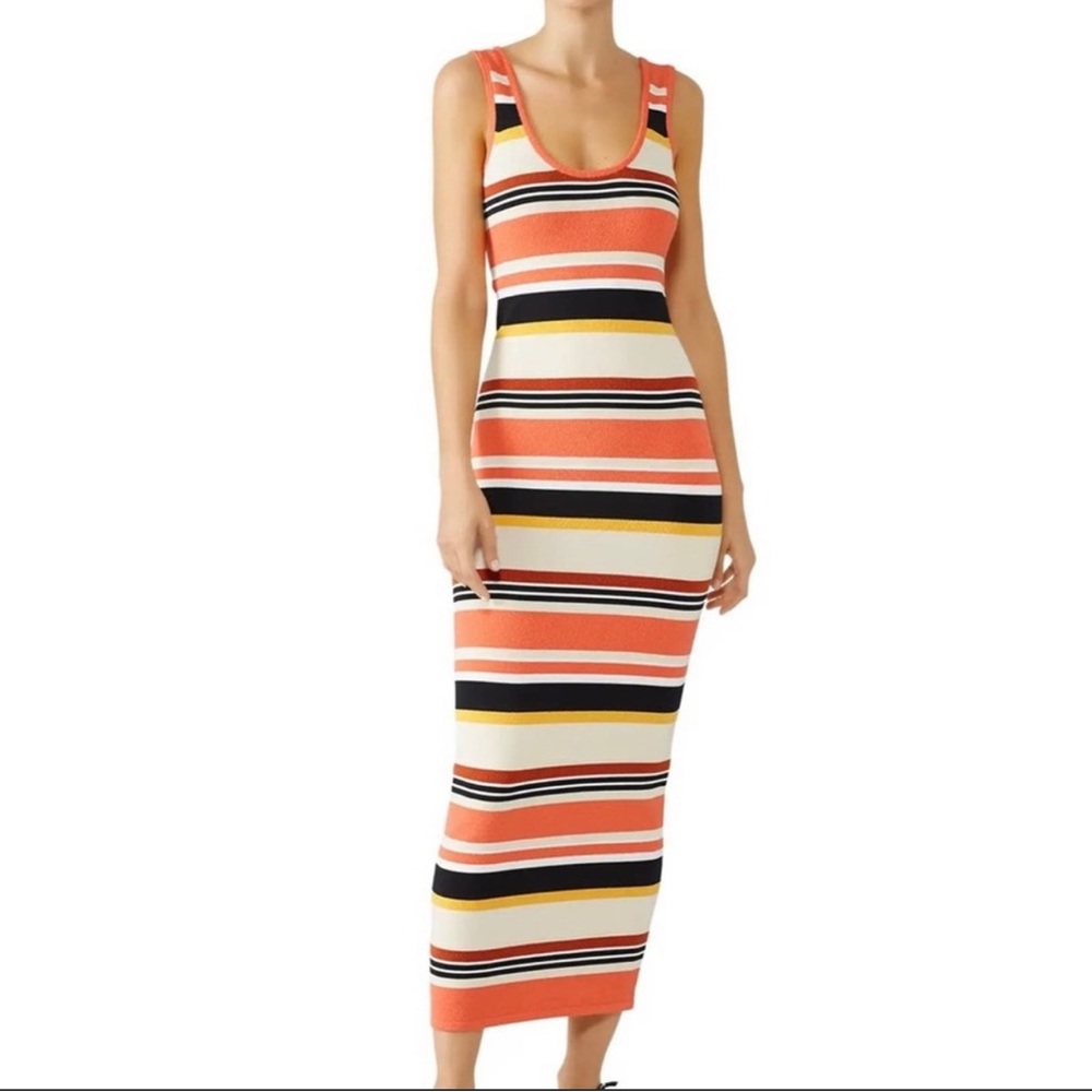 Ronny Kobo Latrice Dress Stripped — Size Large